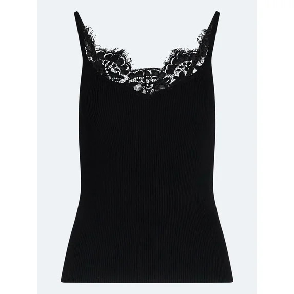 Scoop Women’s Sweater Lace Cami, Sizes XS-XXL | Walmart (US)