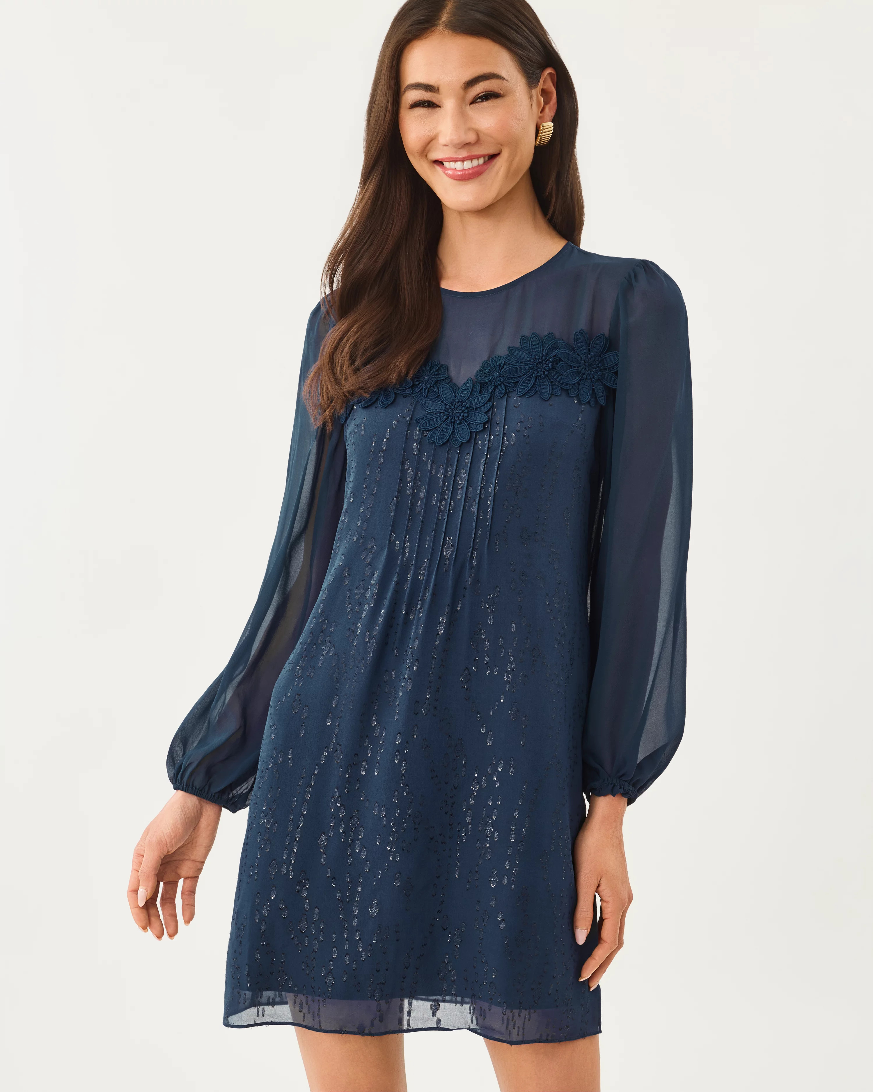 Gail Silk Dress | Lilly Pulitzer