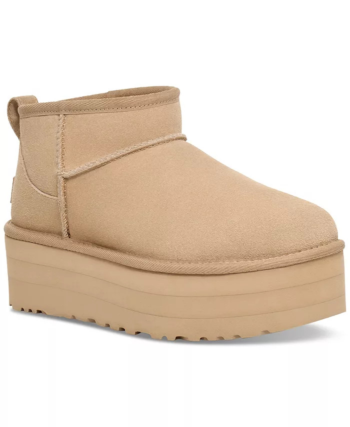 Women's Classic Ultra Mini Platform Booties | Macy's
