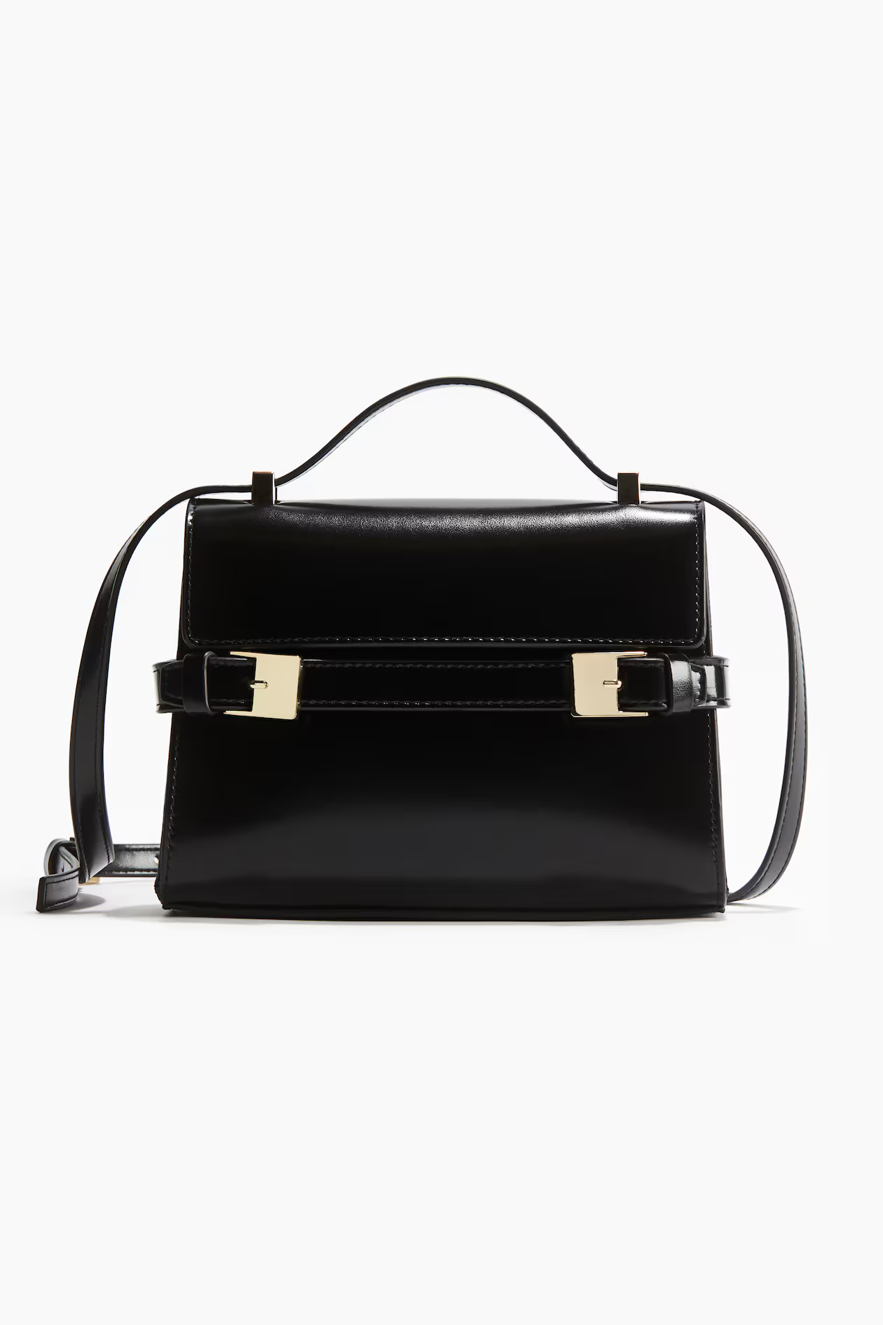Bolso cruzado con trabilla decorativa - Negro - MUJER | H&M ES | H&M (FR, IT, ES, PT, BE)