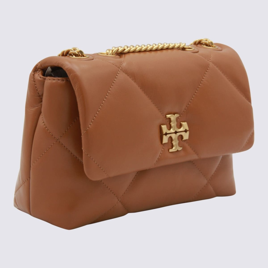 Tory Burch Brown Leather Kira Diamond Small Shoulder Bag | Jomashop.com & JomaDeals.com