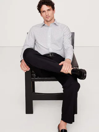 Slim-Fit Wrinkle-Resistant Dress Shirt | Banana Republic (CA)
