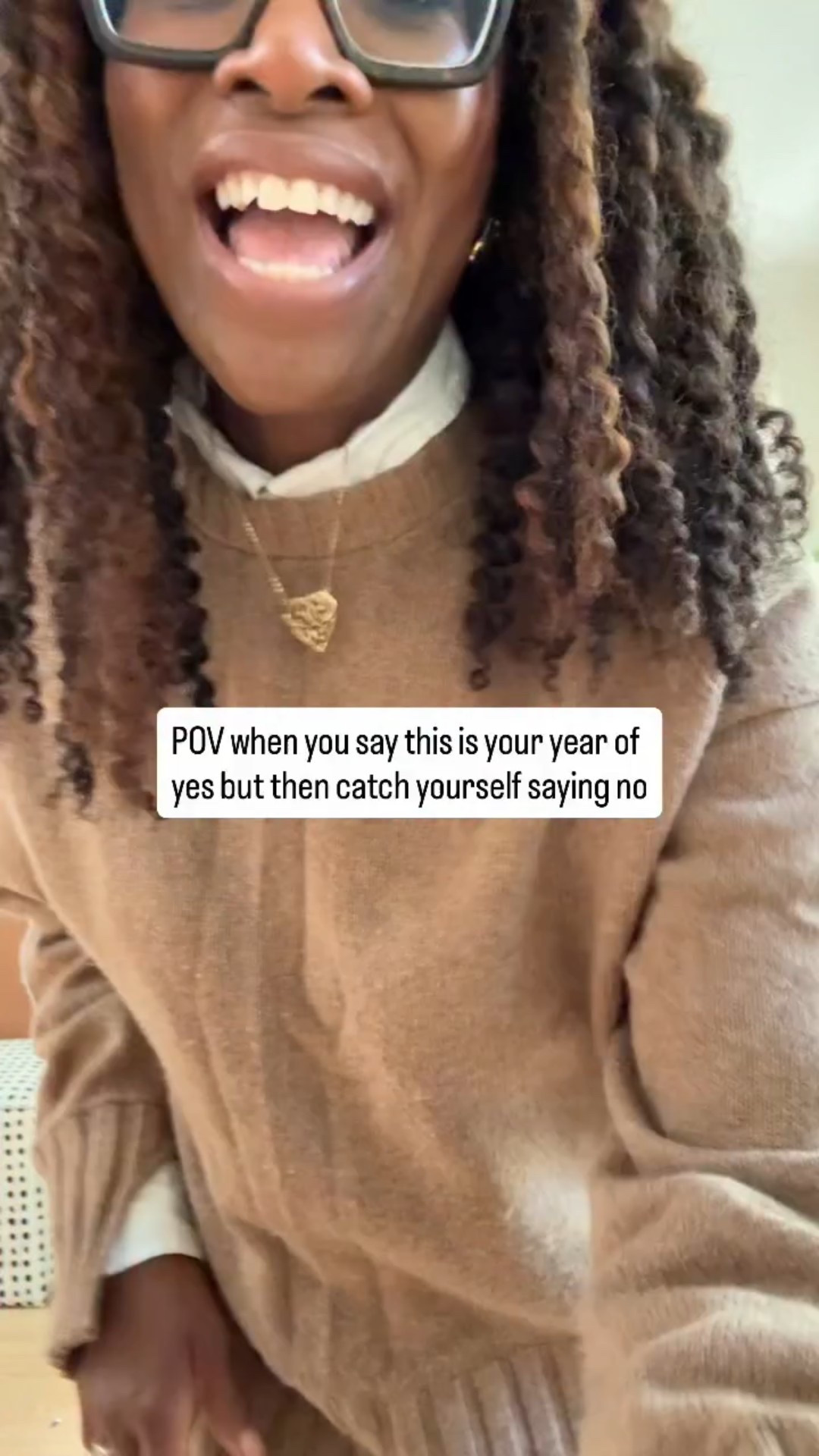 Barely a week in 😝

“Year of Yes” sounded easy… until I said no to something I actually wanted 😅
But we’re learning, growing, and dancing through the lessons 💃🏽
Because sometimes saying yes again just takes baby steps. 🎶 

#YearOfYes #BabySteps #OliviaDeanVibes