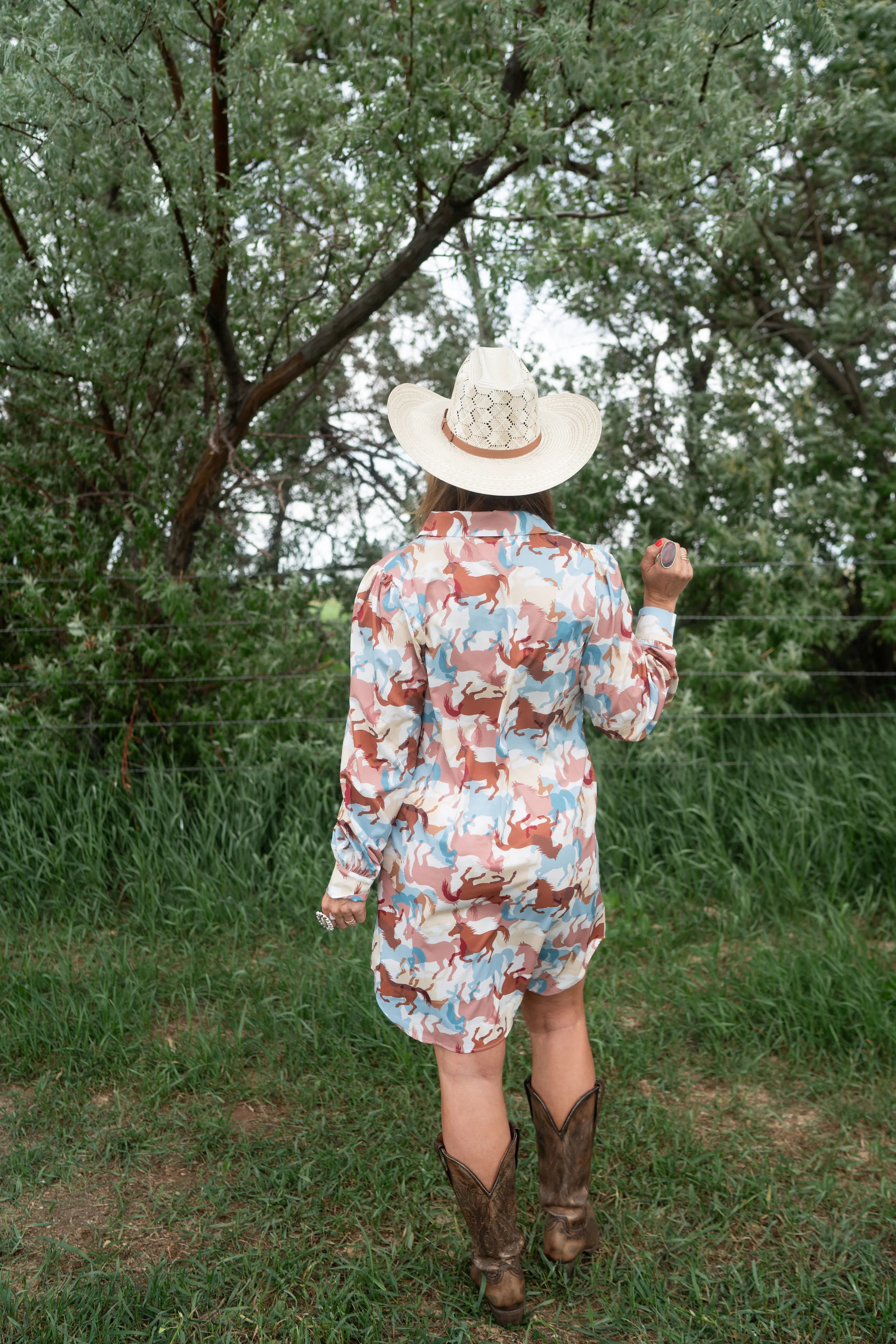 Call Me A Cowgirl Dress | Goldie Lew Jewelry