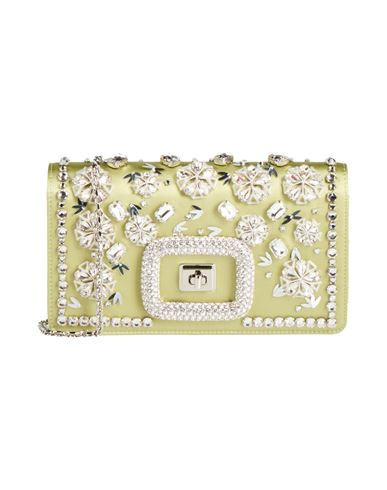 Roger Vivier Woman Handbag Light green Size - Textile fibers | YOOX (US)
