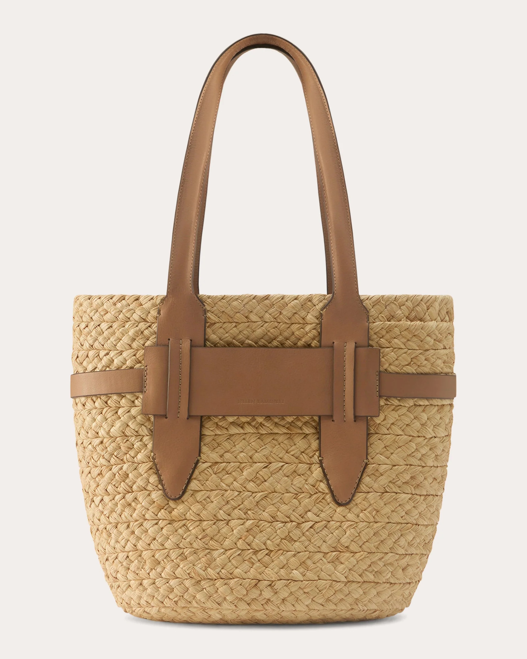 Lipari Woven Raffia Medium Tote | Olivela