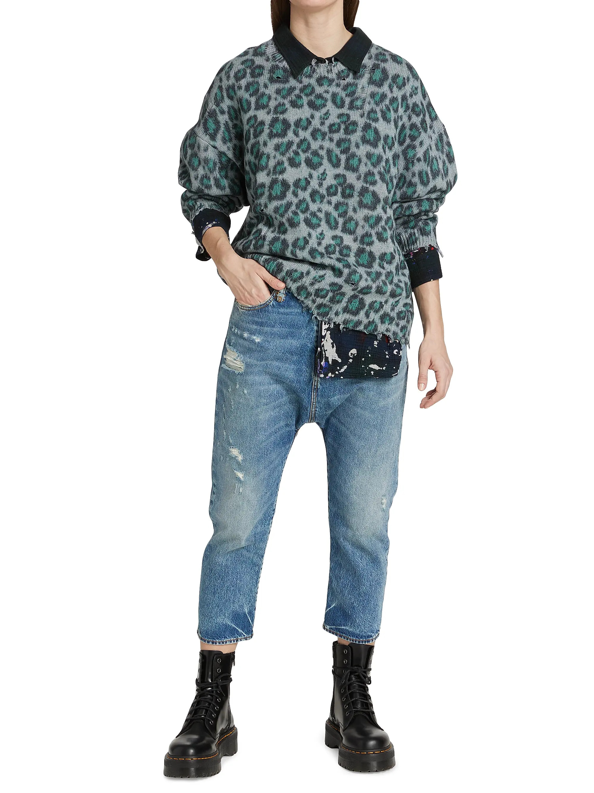 Drop Rise Jeans | Saks Fifth Avenue