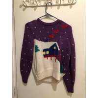 Amazing Vintage 1980S Christmas Sweater | Etsy (US)