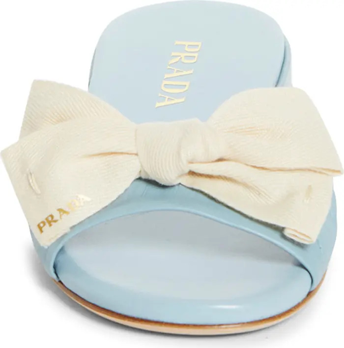 Bow Slide Sandal (Women) | Nordstrom