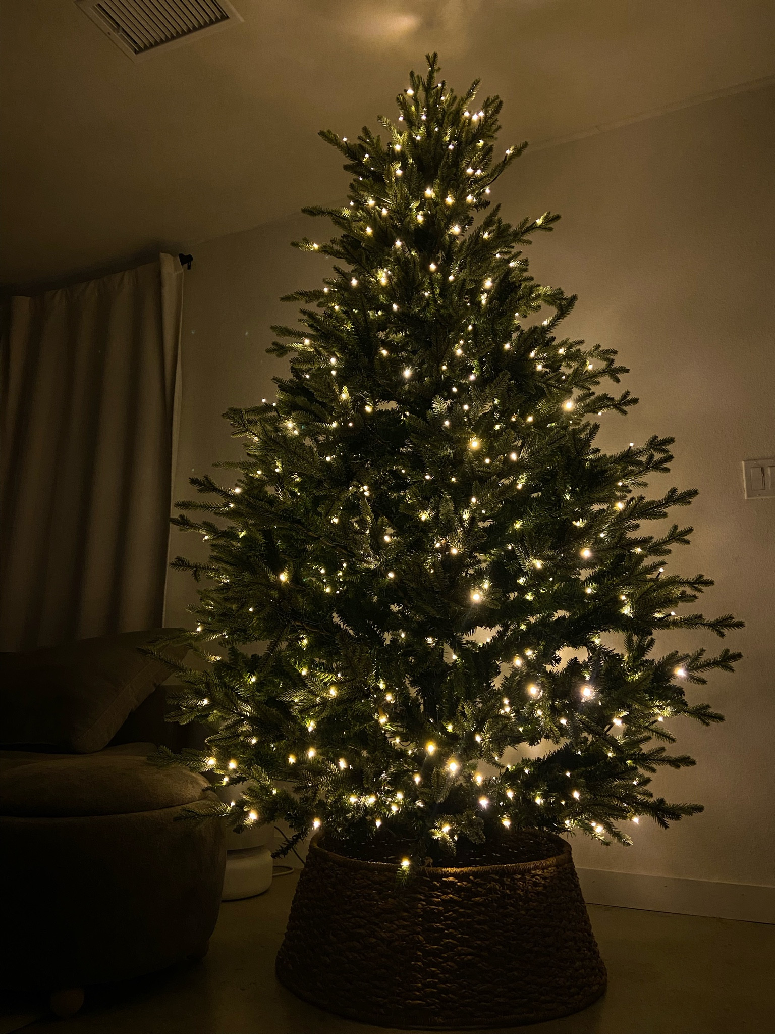 affordable pre lit Christmas tree with warm white & multicolor options! 

#LTKHoliday #LTKSeasonal #LTKHome