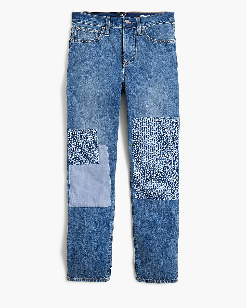 Premium Edition slim boyfriend patchwork jean | J.Crew Factory