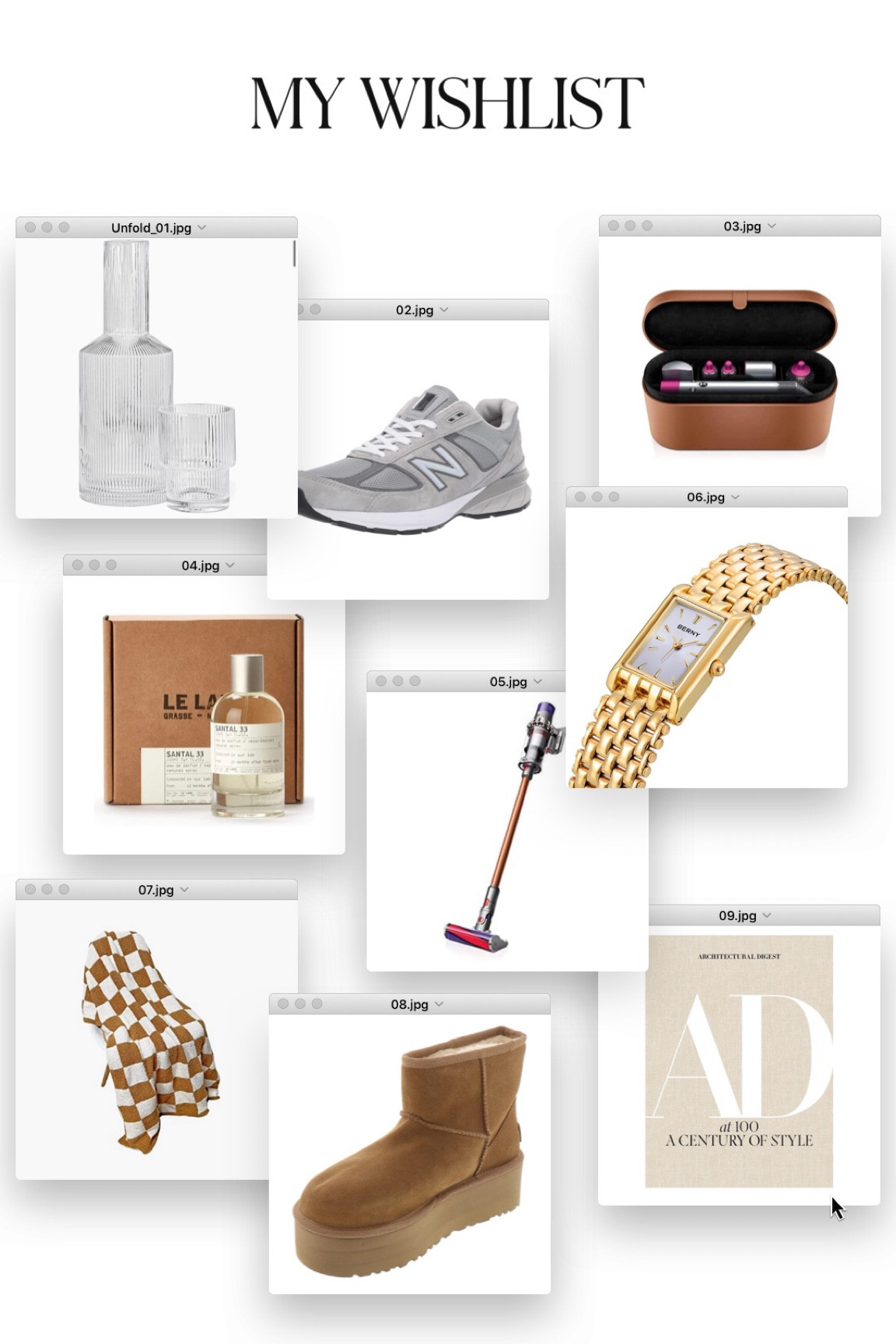 Guide Guide || MY WISHLIST