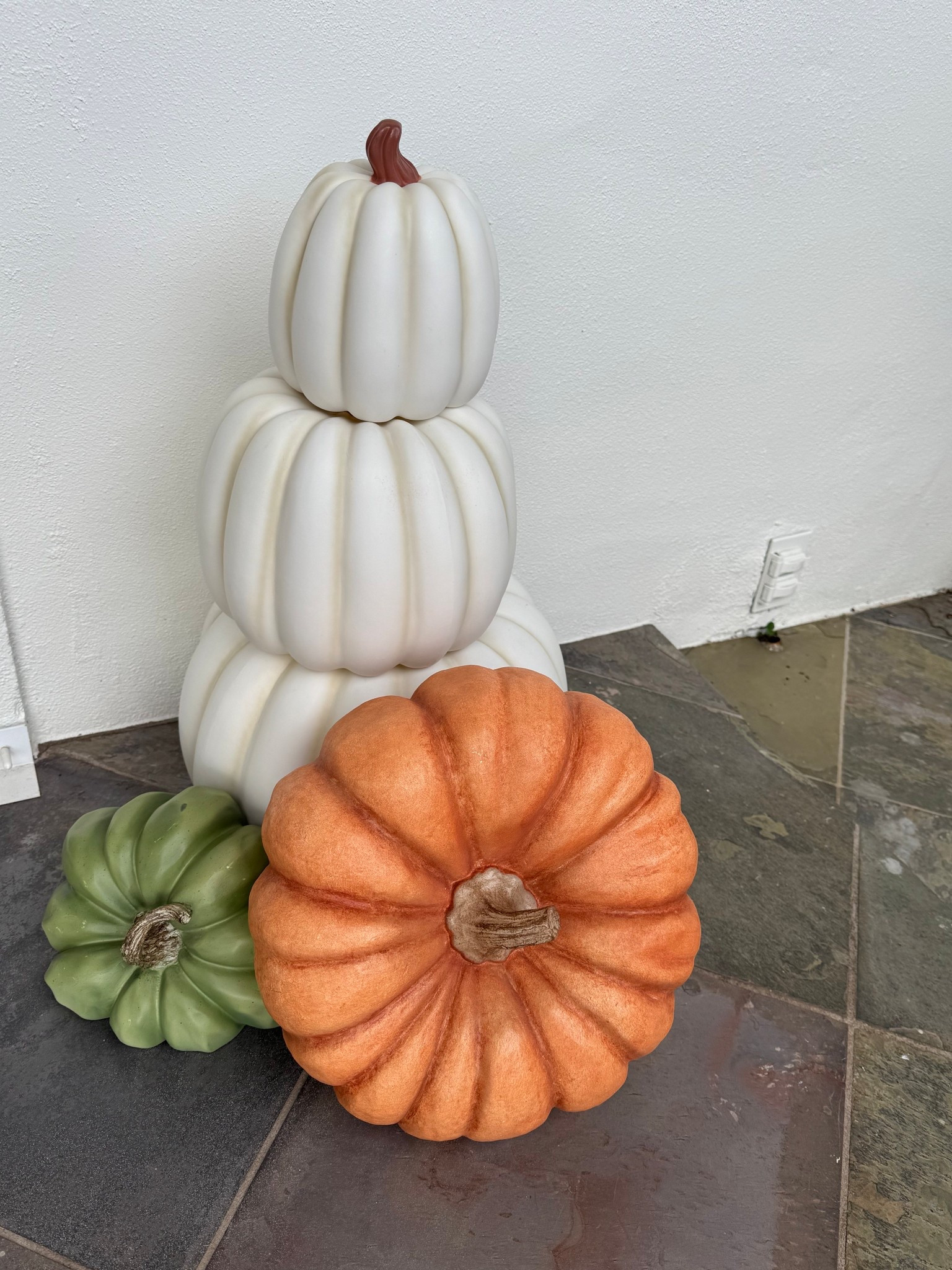 If I wait for fall weather, these pumpkins won’t see daylight until January.. + this pumpkin stack is too cute not to be seen! 

#fall #pumpkins #FloridaFall #PumpkinSeason #FauxFall #FallInFlorida #FloridaLife #EndlessSummerVibes #PumpkinObsessed #FallFrontPorch #SouthernFall #CozySeason #FloridaHome #PorchDecor #HelloPumpkin #PumpkinDecor #FallMood

#LTKSaleAlert #LTKHome #LTKSeasonal