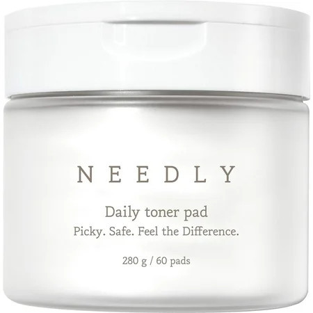 NEEDLY Daily Toner Pad 60 Pads | Walmart (US)