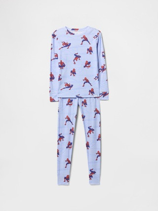 Kids Marvel Organic Brushed Cotton Spider-Man PJ Set | Gap (US)