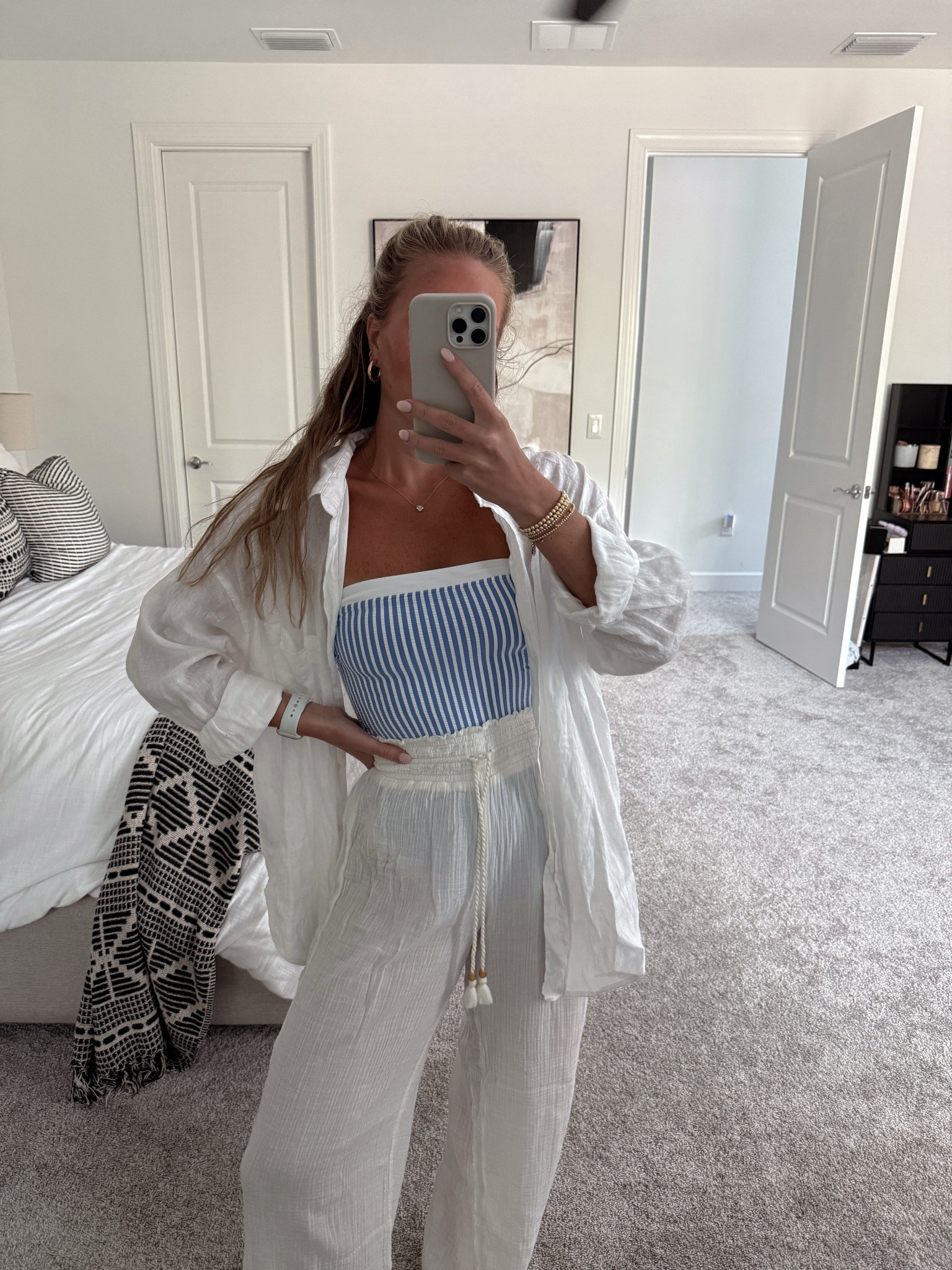 This swimsuit keeps coming back in stock! Perfect for MDW 🇺🇸 

Striped swimsuit, blue swimwear, vacation outfit, beach fit, resortwear, Mexico trip, Florida trip, Abercrombie swimsuit, summer style, pool fit, travel packing list, linen swim coverup, white linen pants, Memorial Day weekend

#LTKTravel #LTKSwim 