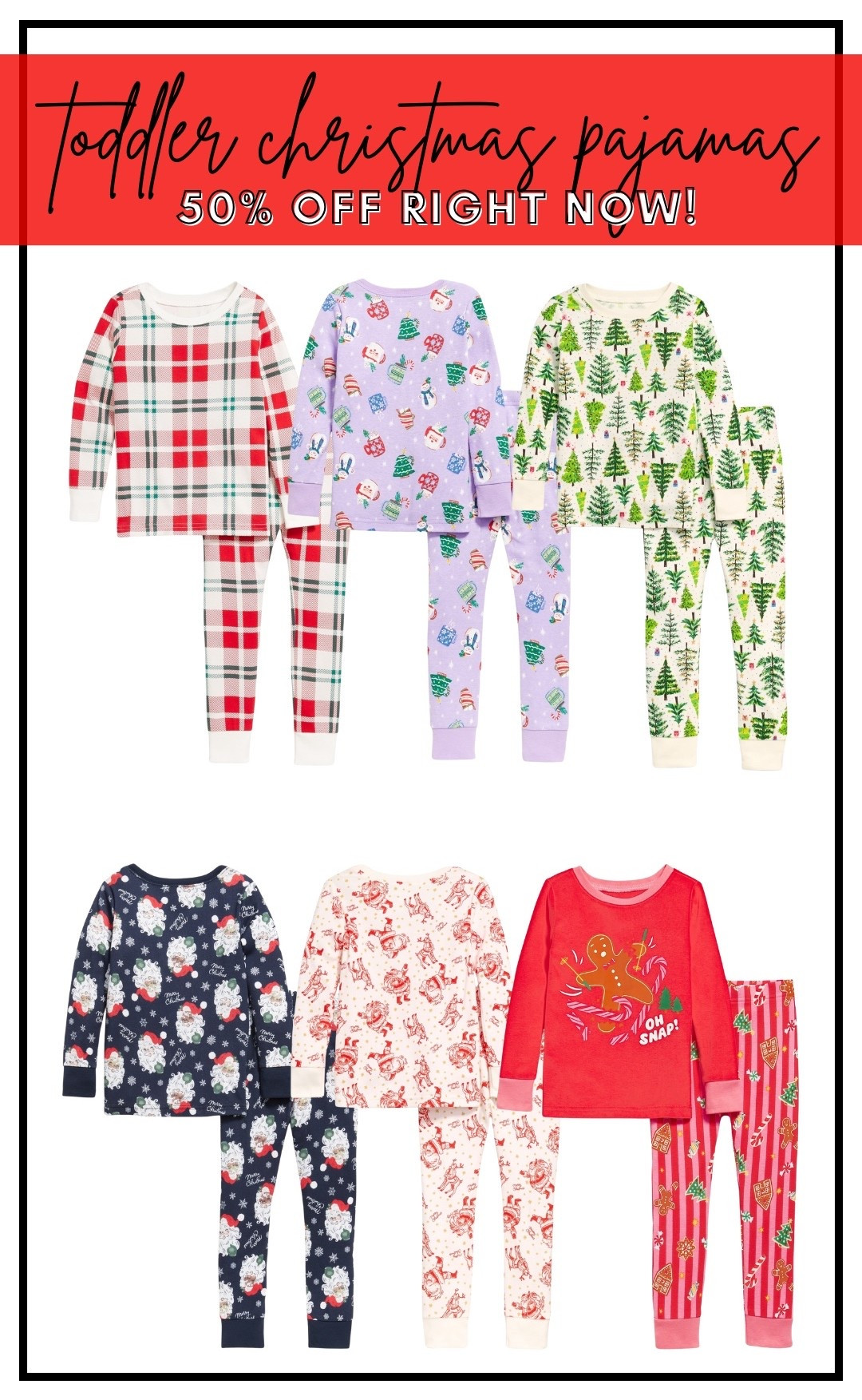 🎄 Toddler Christmas pajamas 50% off right now! From classic plaid to gingerbread and Santa prints, these adorable Christmas PJs for kids are cozy, soft, and perfect for holiday mornings, family photos, and Christmas Eve traditions.  #toddlerchristmaspajamas #kidschristmaspajamas #holidaypajamas

#LTKKids #LTKFamily #LTKSeasonal