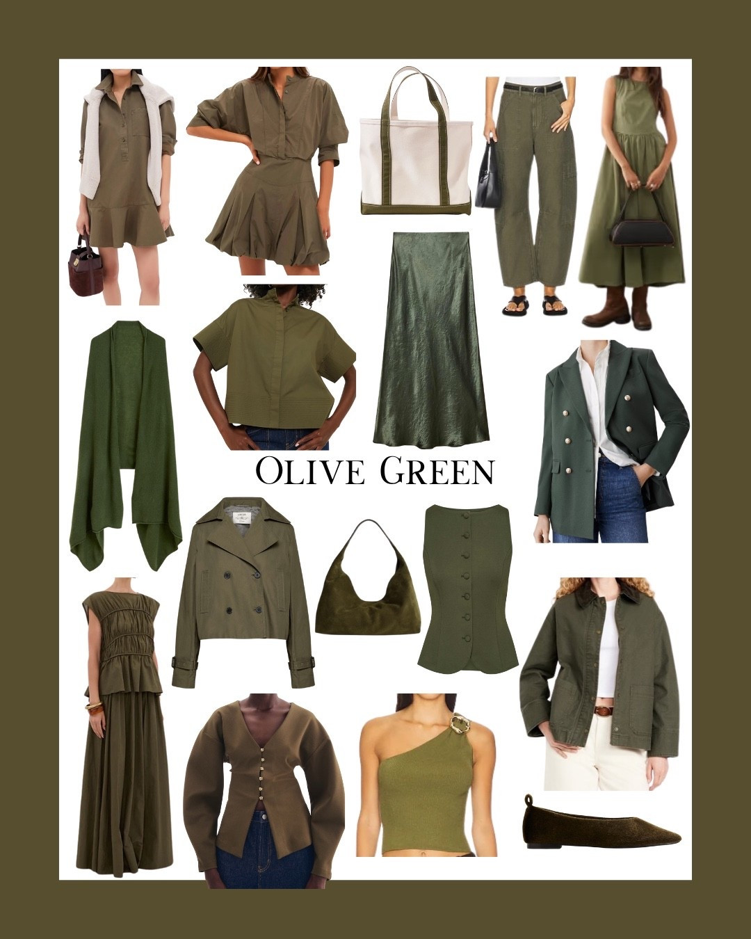 Olive Green for Fall

#LTKStyleTip #LTKWorkwear #LTKSeasonal