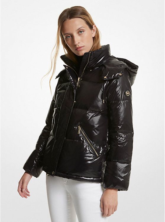 Quilted Nylon Puffer Jacket | Michael Kors CA