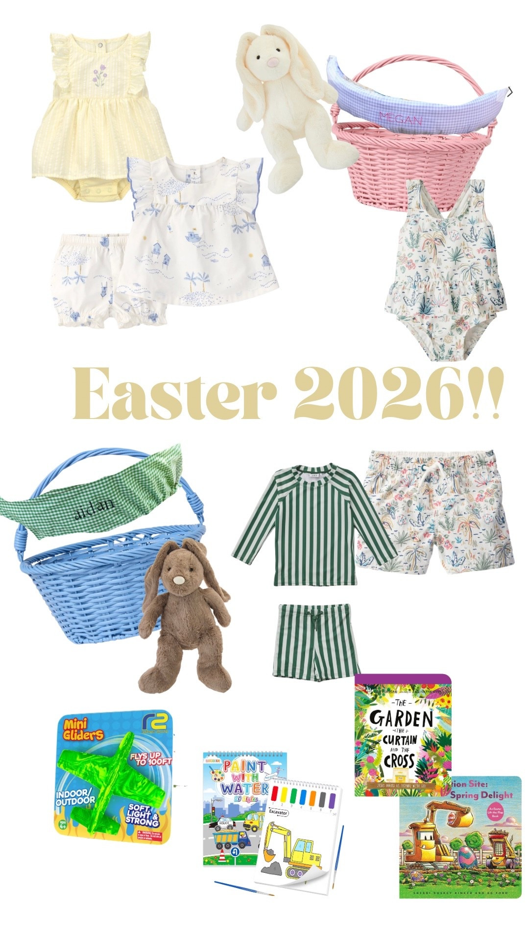 Can’t believe I’m filling 2 Easter baskets this year!

Got these bunnies from Walmart and they are total jellycat dupes for $11!! So big and such good quality. 

Also- obsessed with these matching swim suits for the kids 🥹



#LTKSeasonal #LTKmomlife #LTKKids