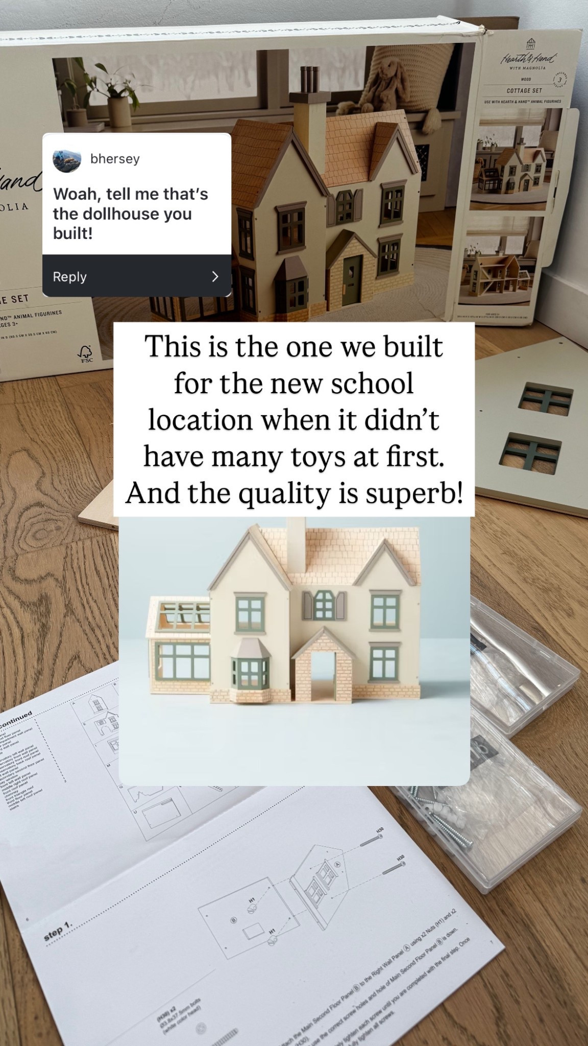 Such a high quality dollhouses!! Obsessed!

#LTKKids #LTKFamily #LTKHome
