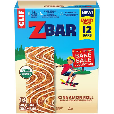 Zbar Cinnamon Roll Organic Granola Bars - 15.24oz/12pk | Target