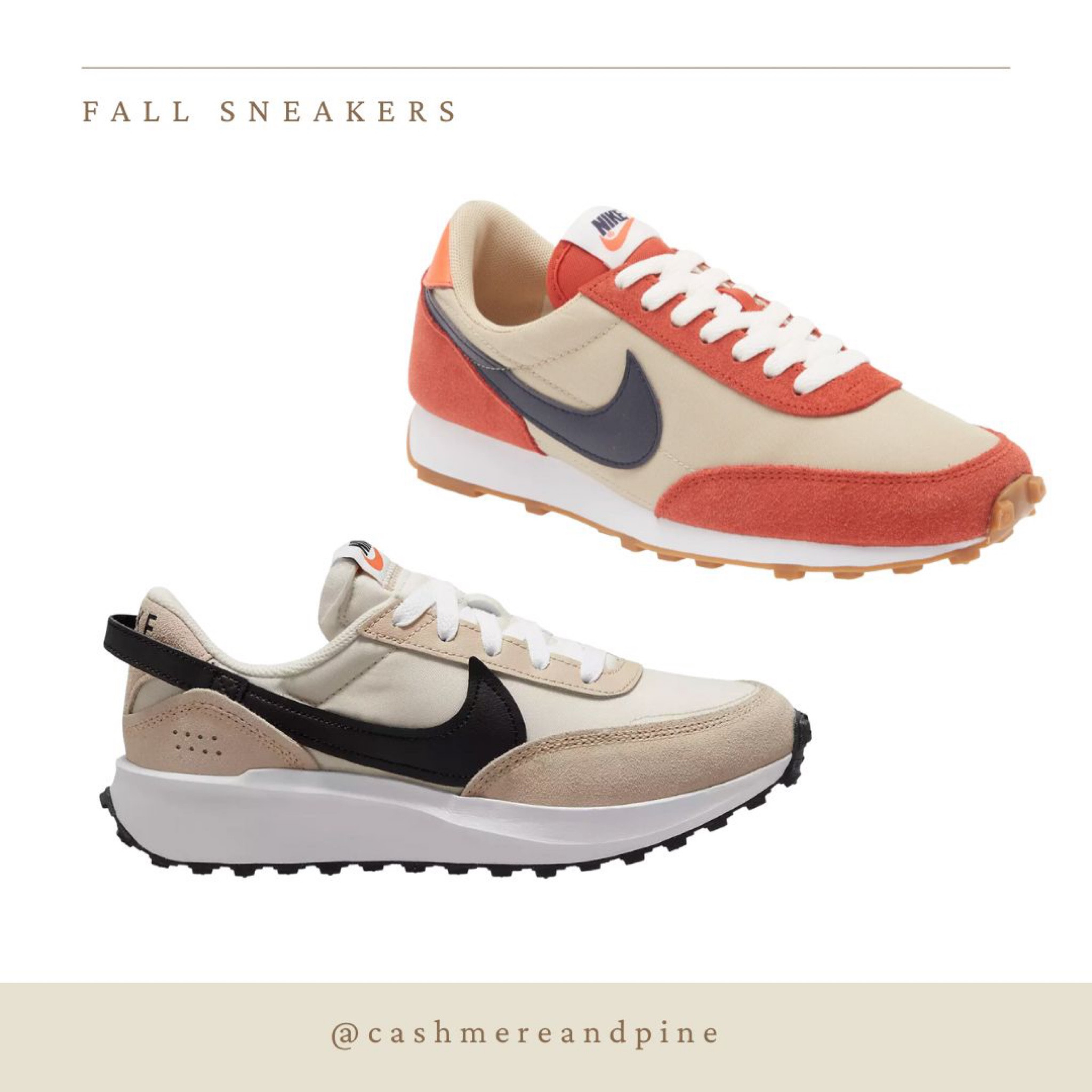 Neutral Fall sneakers 


#LTKstyletip #LTKfit #LTKshoecrush