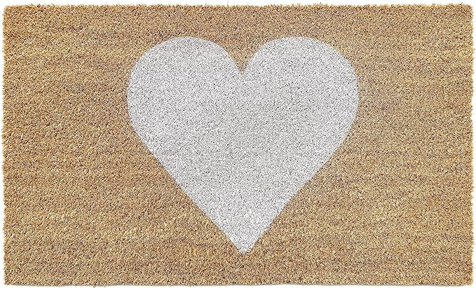 Calloway Mills MadisonHeart Red Doormat (White, 17" x 29") | Amazon (US)