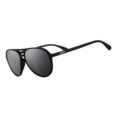 goodr Operation: Blackout Mach G Aviator Sunglasses: Polarized TAC Lenses, Plastic Frame, Adult Sizing, One Size Fits Most | Target