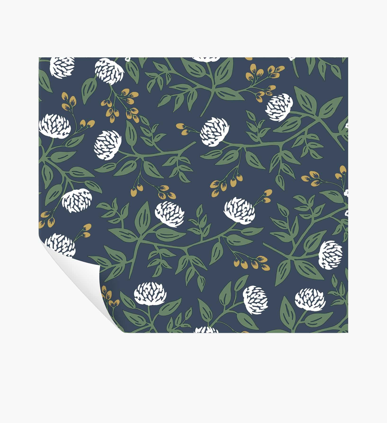 Peonies Peel & Stick Wallpaper - Blush | Rifle Paper Co.