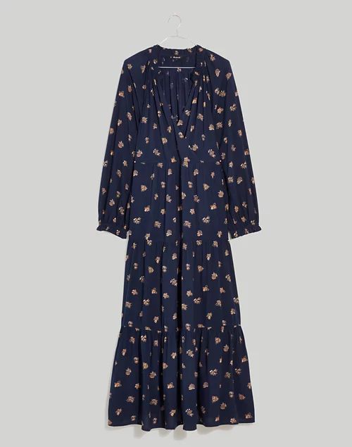 Midi Dress in Brittanica Floral | Madewell