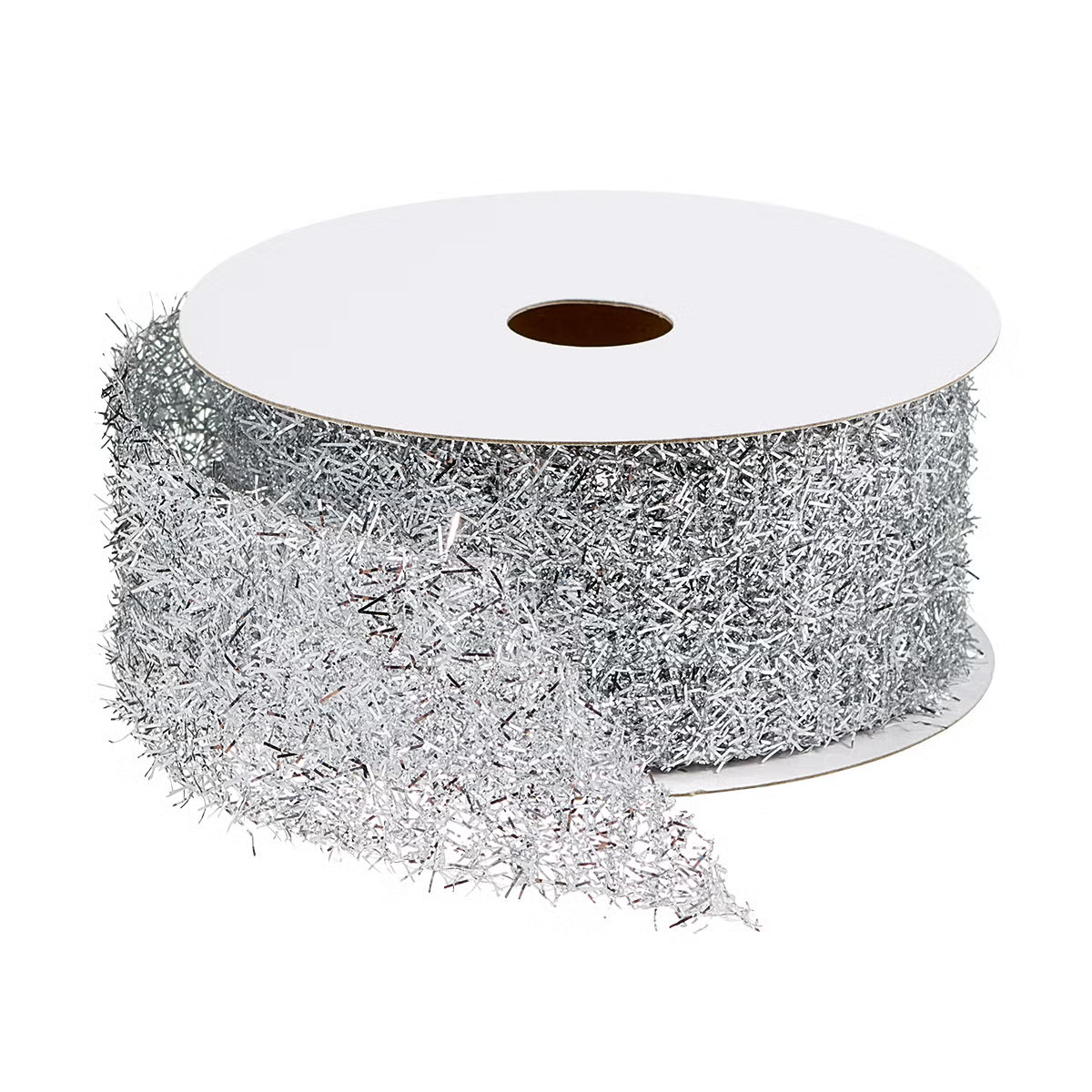 The Container Store Wired Wide Tinsel Ribbon | The Container Store