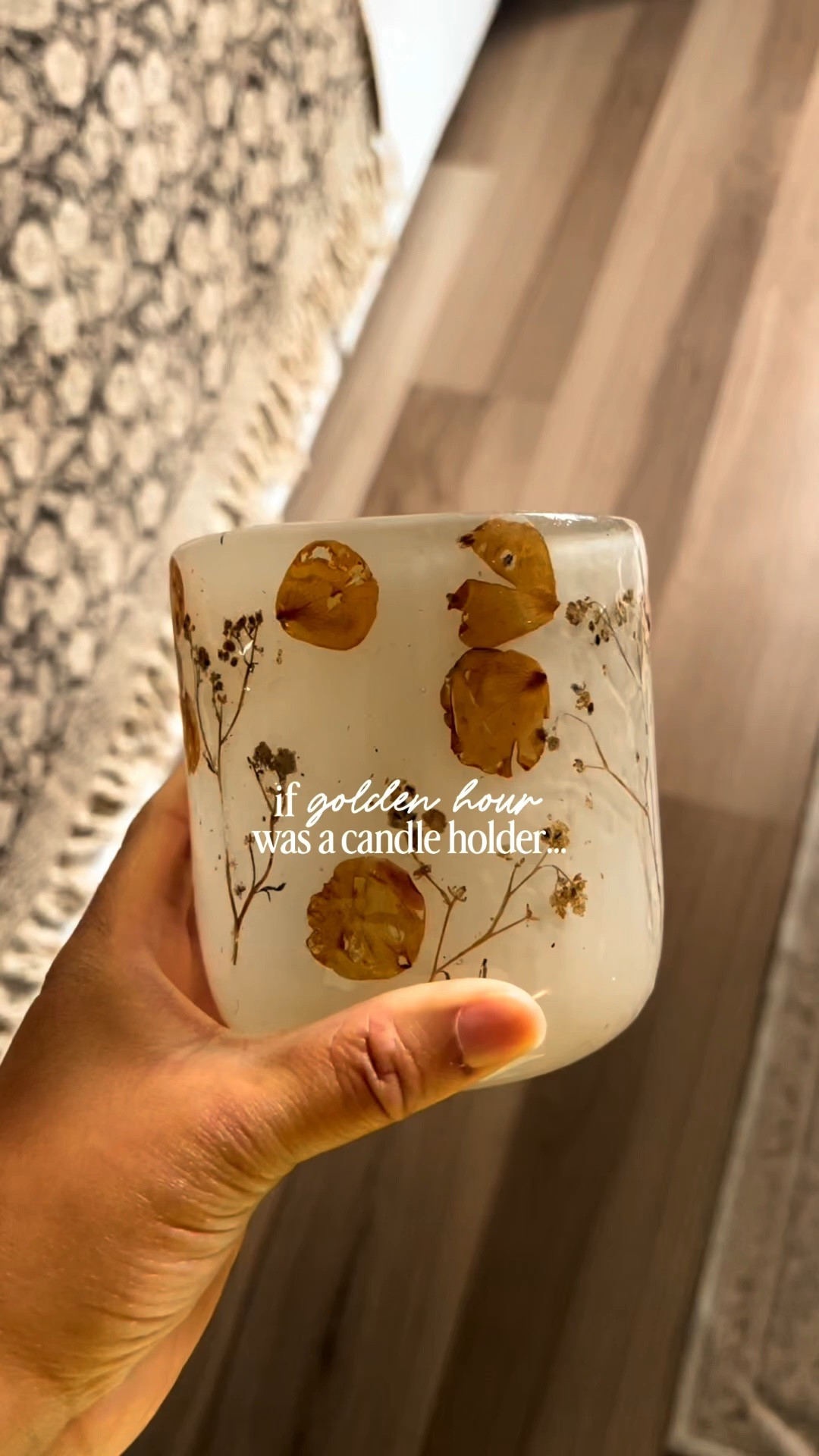 Anddddddd now I want pressed floral EVERYTHANG 🙌🏽✨🌼

*comes in several sizes!

Candle holder, summer styling, summer candle, vintage inspired finds, home styling, neutral home, coffee table decor, living room styling, bedroom styling

#LTKHome #LTKSeasonal