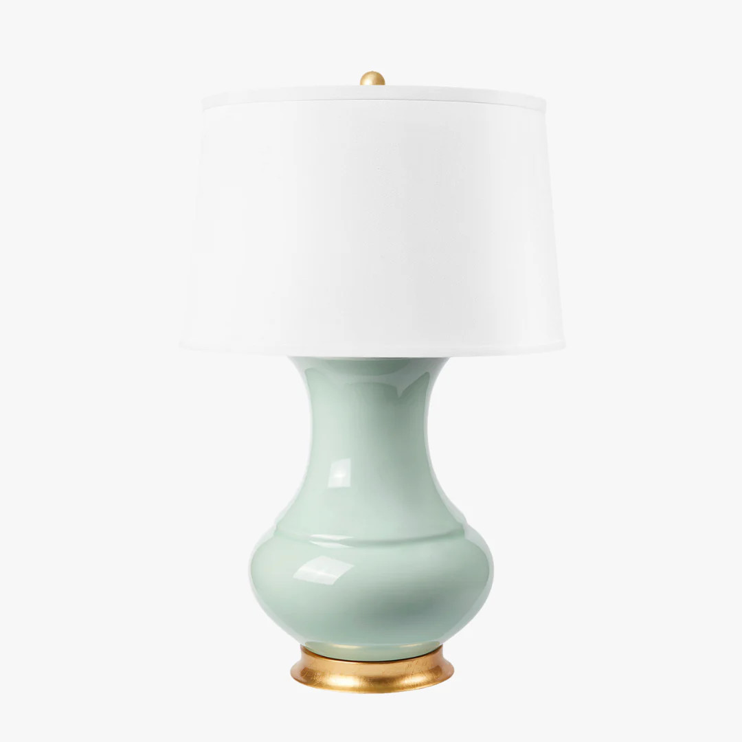 Thiri Pale Celadon Lamp | Dear Keaton