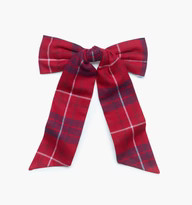 The Belle Bow - Cherry Tartan | Hill House Home US