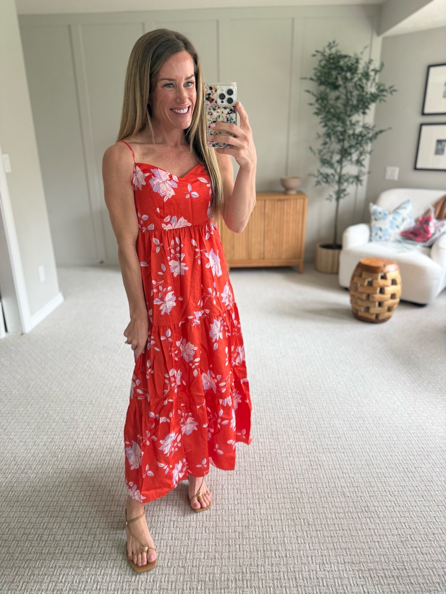 Long floral dress from Amazon 
Wearing size XS
5’2” for reference
Amazon summer dress Spring dresses

#LTKootd