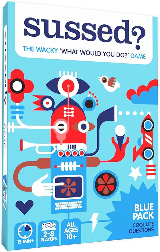 SUSSED The Wacky ‘What Would You Do?’ Social Card Game - Easy Fun for Teens, Boys, Girls, Twe... | Amazon (US)
