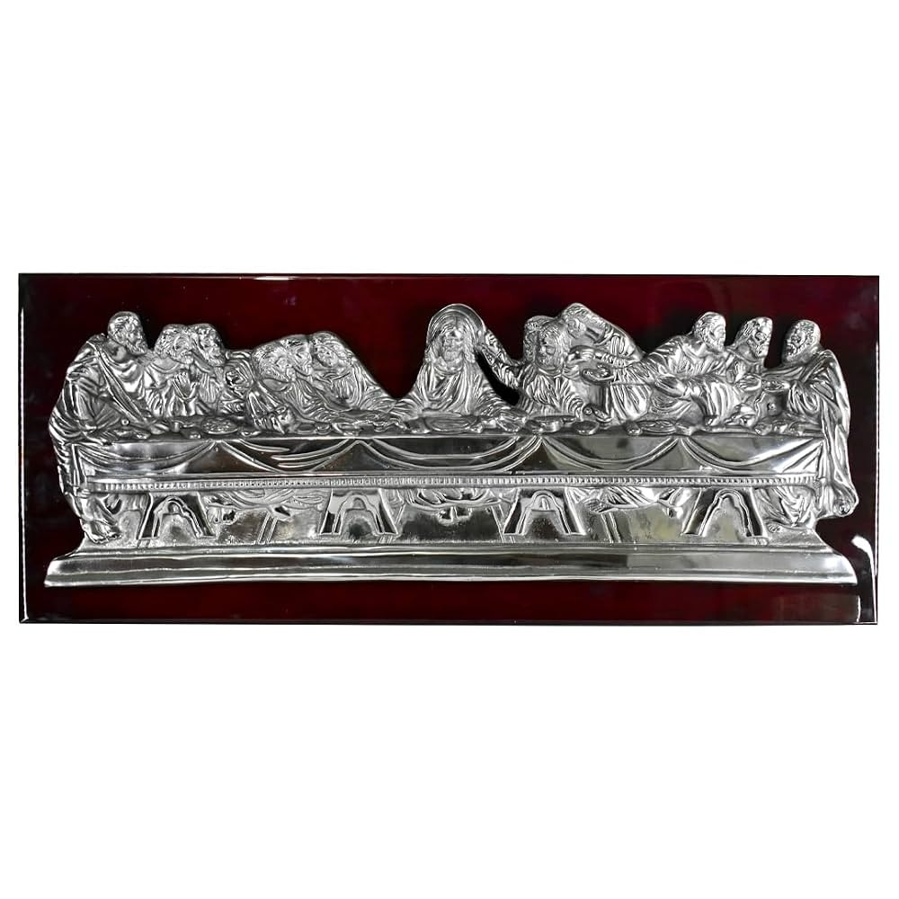 Decorative Pewter Last Supper Wall Plaque | Amazon (US)