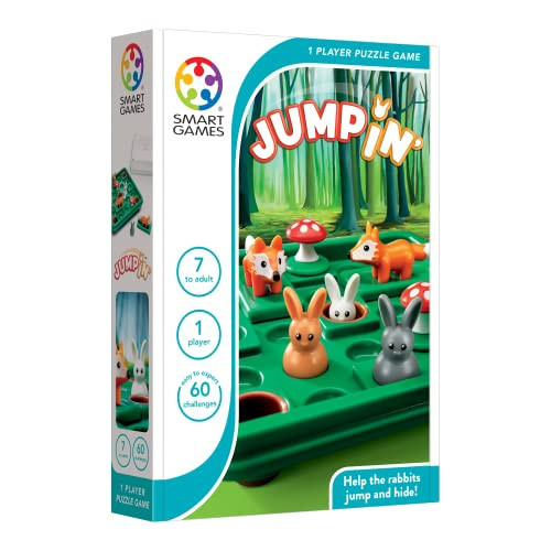 Smart Games - Jump in', Puzzle Game with 60 Challenges, 7+ Years | Amazon (US)