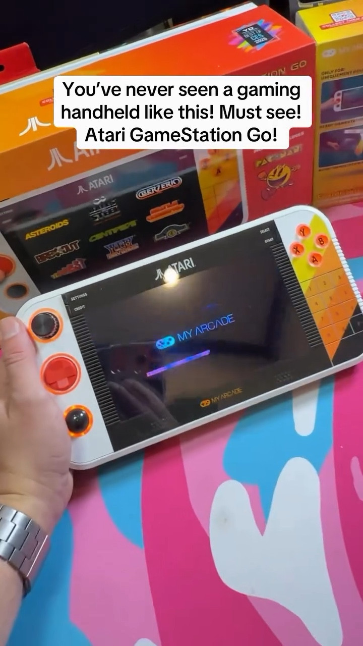 A lot of people have been waiting on this one! This is the #MyArcadeGameStationGo you can get now! Must see! #kahlagaming