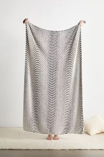 Waves Throw Blanket | Urban Outfitters (US and RoW)