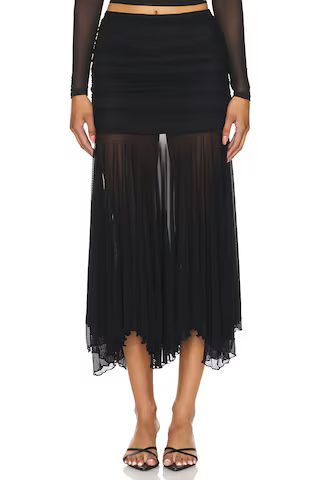 superdown Kami Maxi Skirt in Black from Revolve.com | Revolve Clothing (Global)