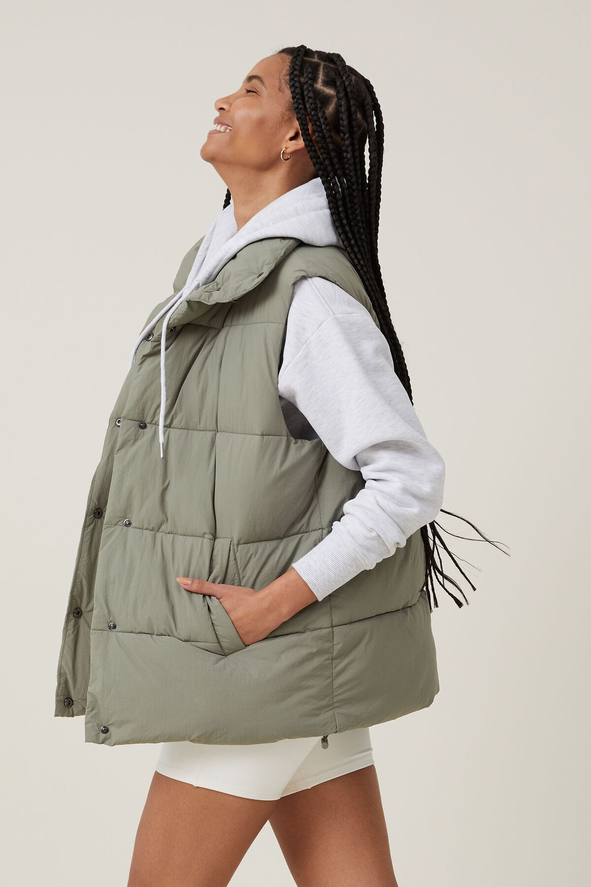 The Recycled Mother Puffer Vest 2.0 | Cotton On (US)