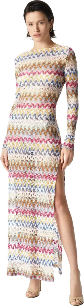 Missoni Long Dress In Lamé Viscose Lace With Open Back | Nordstrom | Nordstrom