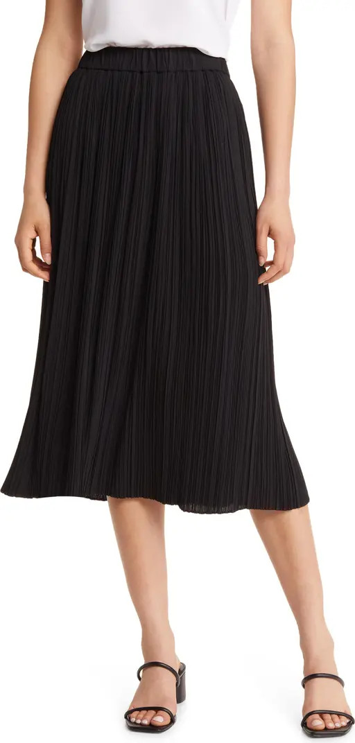 Micro Pleat Midi Skirt | Nordstrom