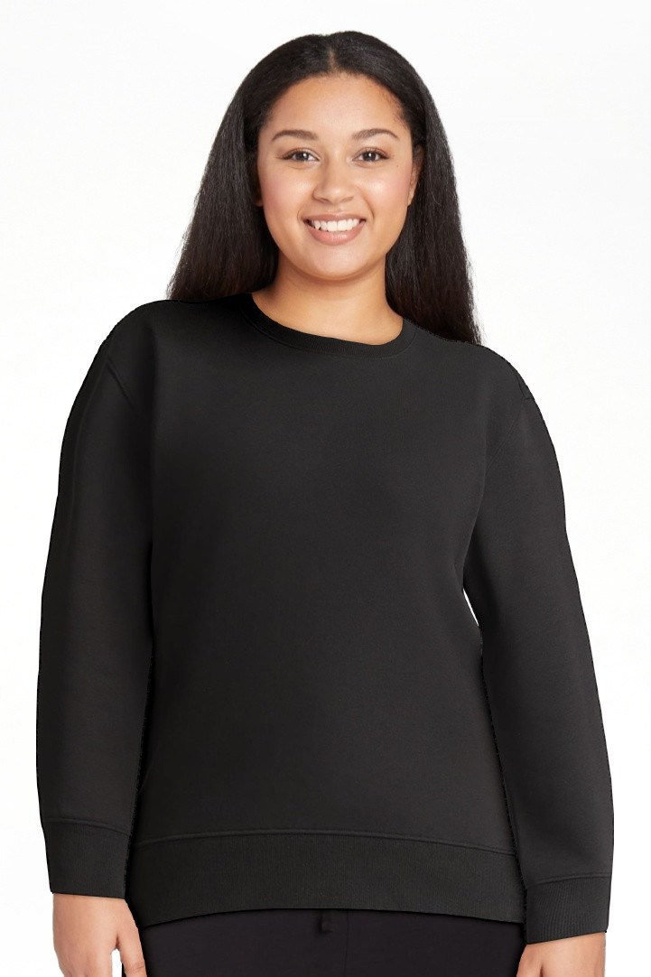 Athletic Works Women's Crewneck Fleece Sweatshirt, Sizes XS-XXXL | Walmart (US)