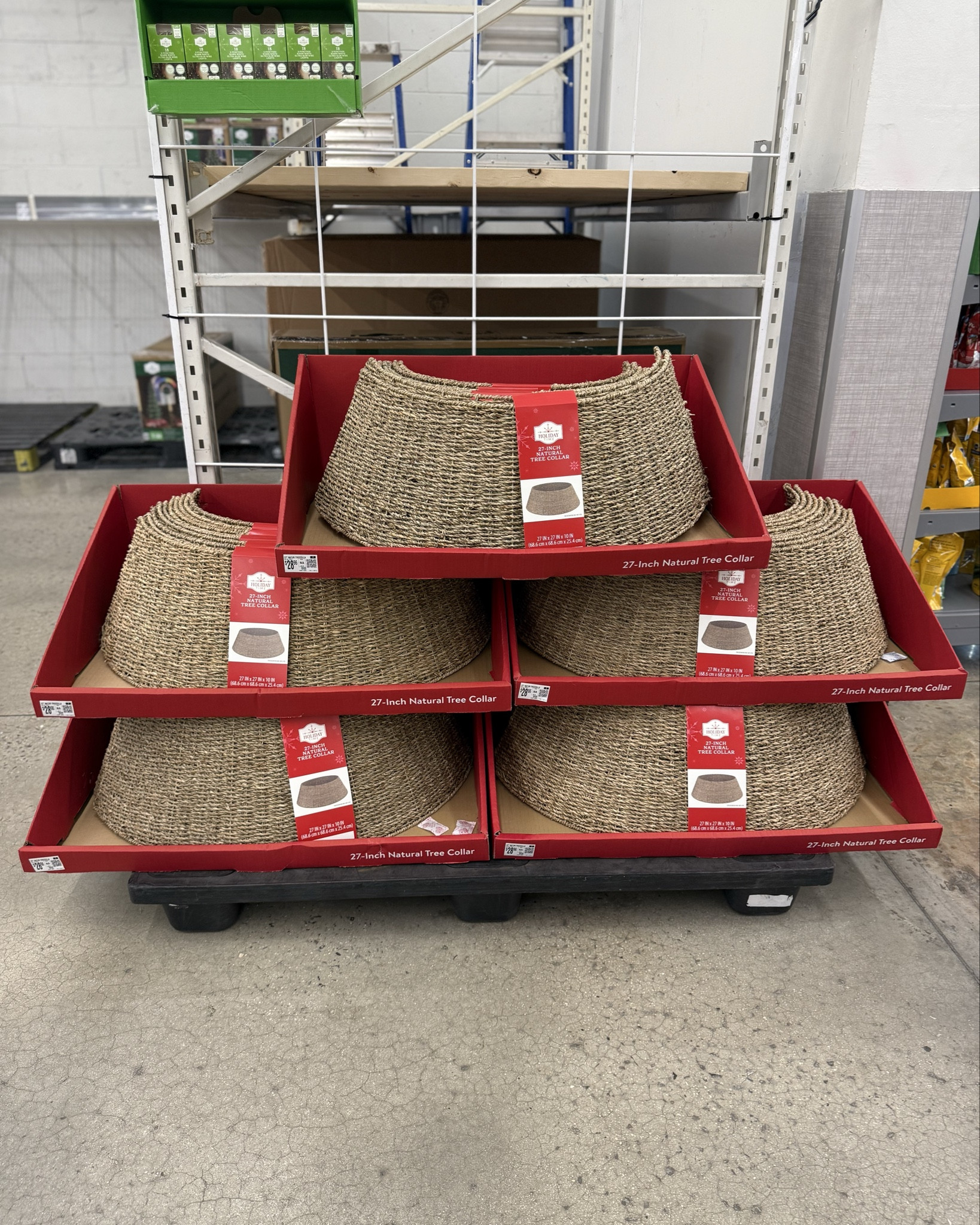 I’ve been getting a lot of questions about what tree collar I use for the 7.5 Full Size Grand Duchess…it’s this one from Walmart. 27"

#LTKSeasonal #LTKHome #LTKFindsUnder50