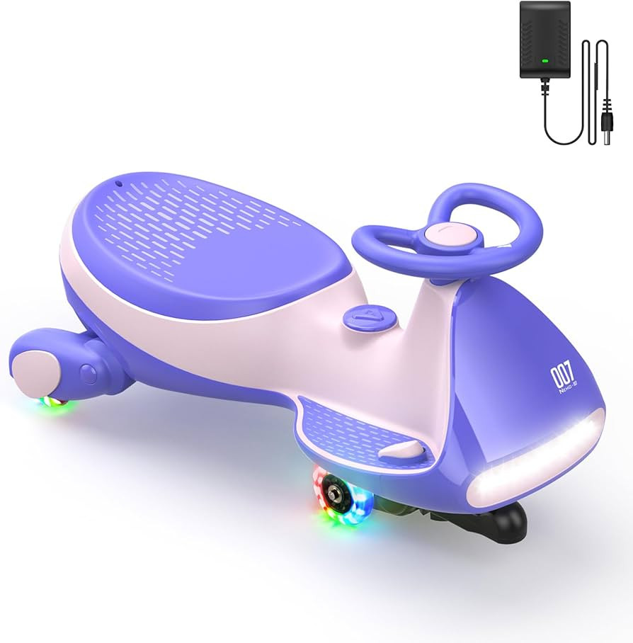FanttikRide 12V N7 Pro Electric Wiggle Car with Pedal, Rechargeable Battery, 2 in 1 Swing Car, 2 ... | Amazon (US)