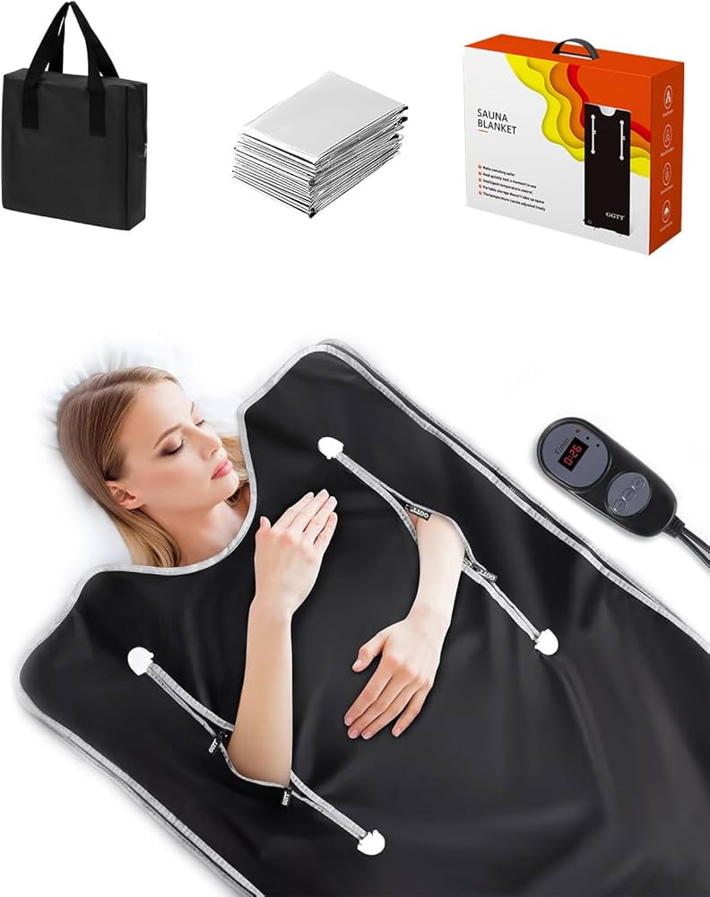 Infrared Sauna Blanket-Sauna Blanket for Home Use, Portable Design for Relaxation and Detoxificat... | Amazon (US)