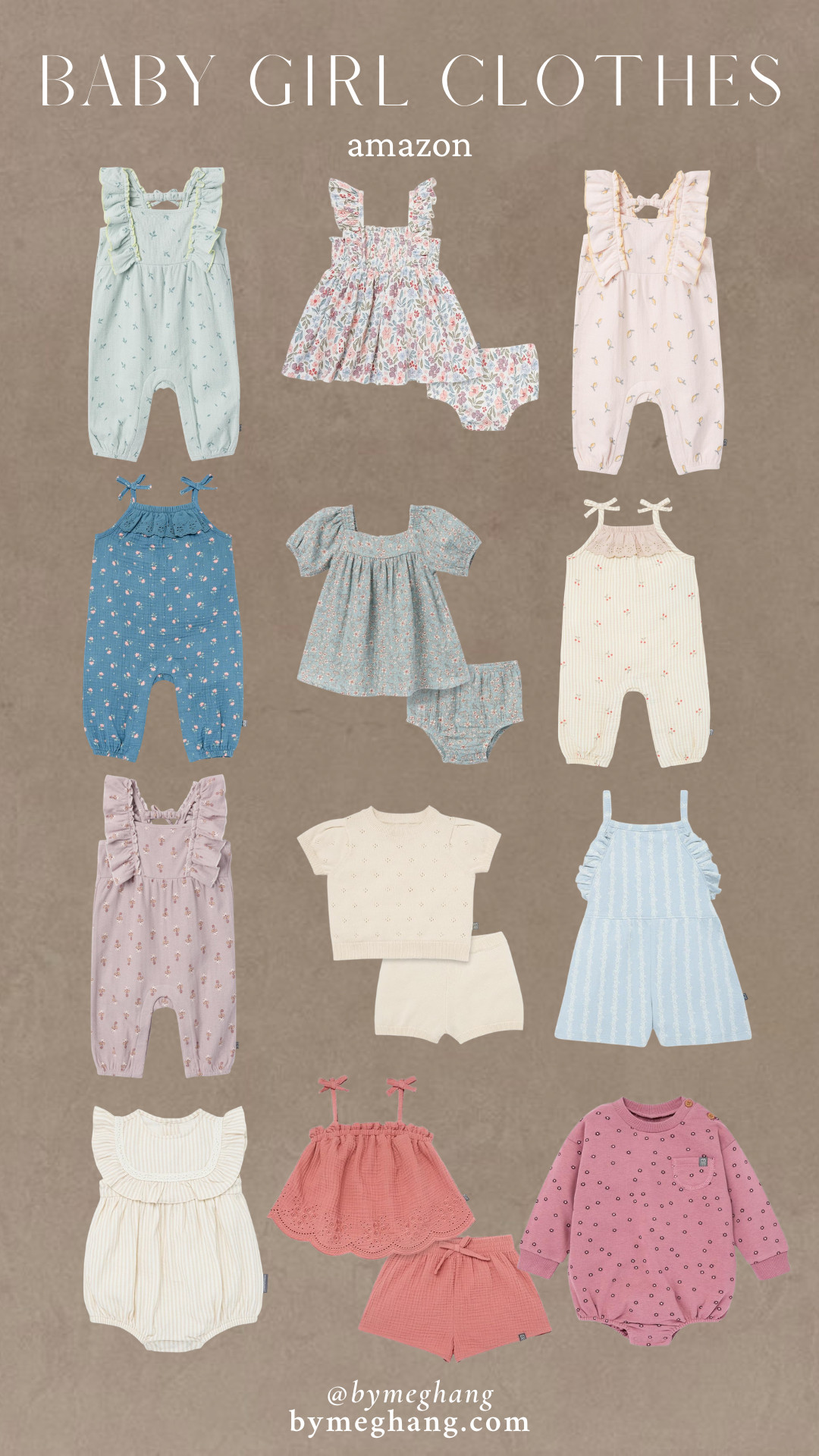 Cute baby girl finds from Amazon that don't look or feel cheap. Sharing my favorite pieces made with soft, quality materials at great prices. 

 #LTKootd #LTKmomlife #LTKBaby